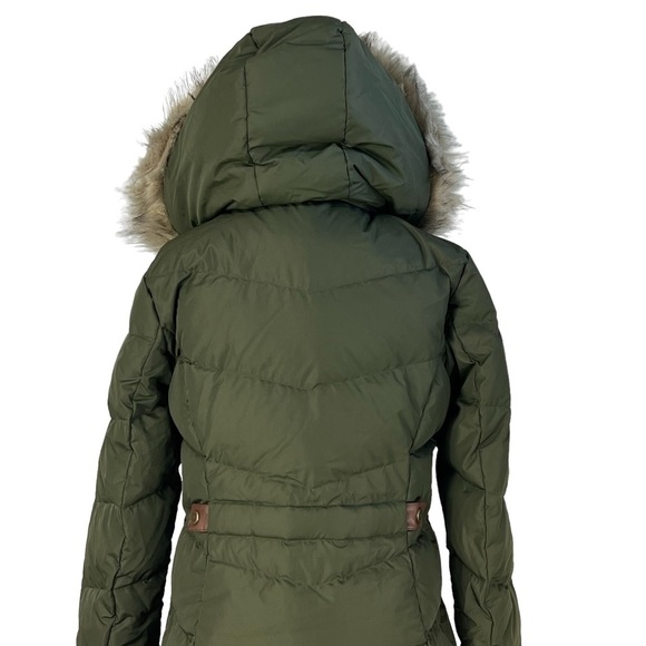 Lauren RALPH LAUREN FAUX FUR LINED HOODED DOWN PUFFER COAT STYLE # 24658 NWT - Picture 8 of 16